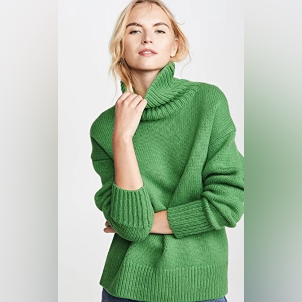 Rag & Bone Lunet Lambs Wool Turtleneck